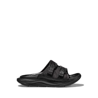 Hoka ORA Luxe Unisex Sandals - Black/Black