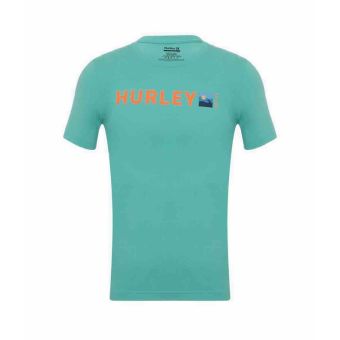 Hurley Kids WAVE BOX Boy's T-Shirt -Green