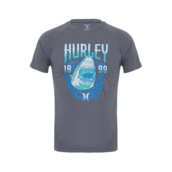 Hurley Kids Graphic Boy's T-Shirt - BLACK