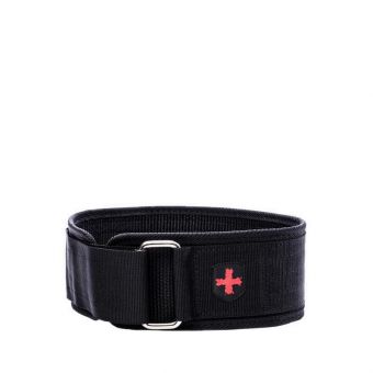 Harbinger 4" Nylon Belt Medium - Black