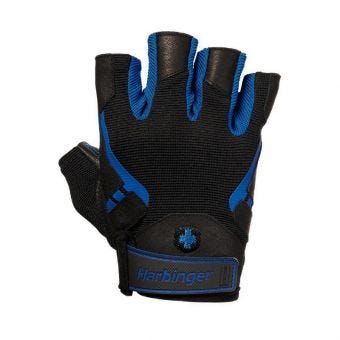 Harbinger Men's Pro Glove - Blue (X-Large)
