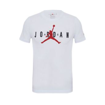 Jordan Kids BRAND TEE 5 Boy's T-Shirt -WHITE