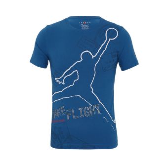 Jordan Kids FLIGHT Boy's T-Shirt - BLUE