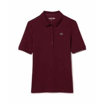 LACOSTE GOLF POLO WOMEN'S - MAROON