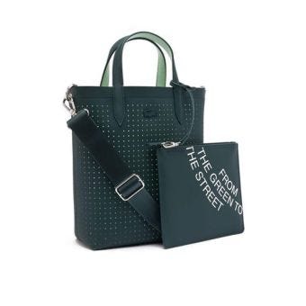 LACOSTE GOLF SHOPPING POUCH BAG WOMEN'S - GREEN