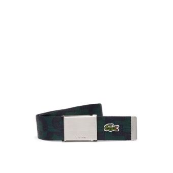 LACOSTE GOLF LEATHER GOODS BELT MEN'S -GREEN