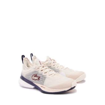 lacoste Women's AG-LT23 Lite Textile Tennis Shoes - Off white