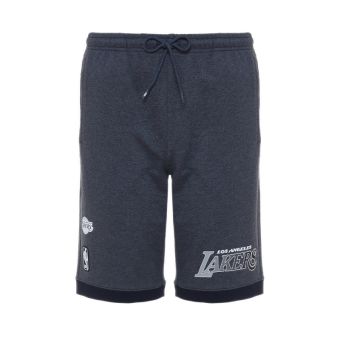 LAKERS SHORTS WITH TRIMMING - MELANGE GREY