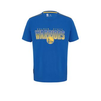 NBA Warriors Men's Short Sleeves Tee - Blue