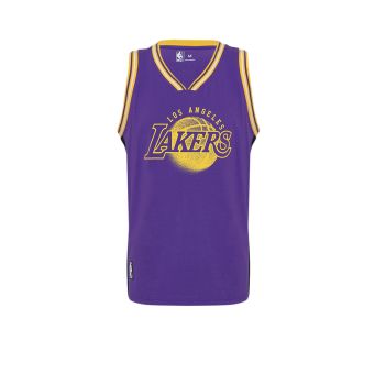 NBA Lakers Men's Muscle Tee - Purple