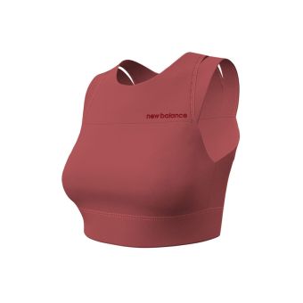 New Balance Shape Shield Women's Crop Bra - Red