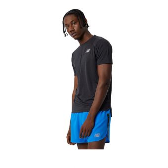 New Balance Impact Run Short Sleeve Men's T-shirt - Black (001)