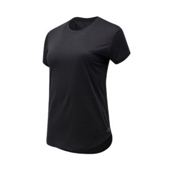 New Balance Sport Core Heather Tee Women's T-shirt - Black