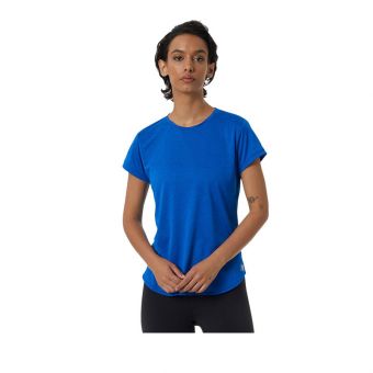 New Balance Sport Core Heather Tee Women's T-shirt - Team Royal Heather (578)