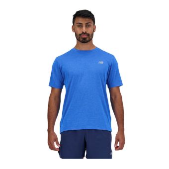 New Balance NB Athletics Run Men's T-Shirt - Blue