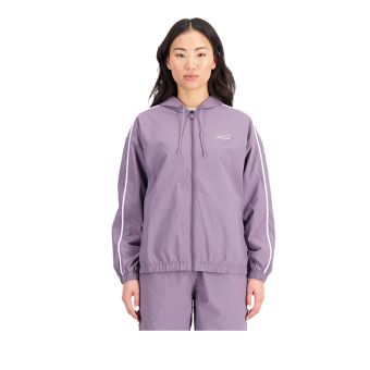 New Balance Essentials Woven Women's Jacket - Purple