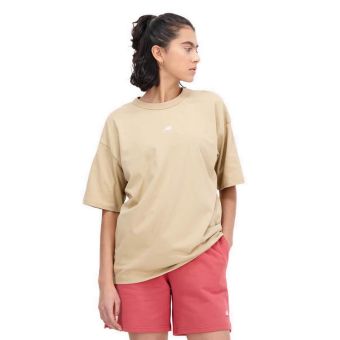 New Balance Athletics Oversized Women's T-shirt - Brown
