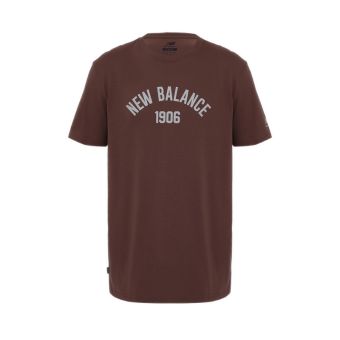 New Balance Essentials Varsity Men's T-shirt - Burgundy
