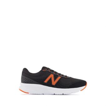 New Balance 411 v2 Men's Running Shoes - Black with Vibrant Orange