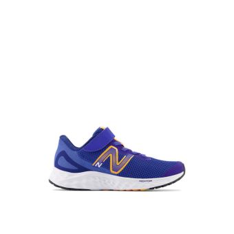 New Balance Fresh Foam Arishi v4 Bungee Lace with Top Strap Boys Running Shoes - Blue