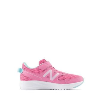 New Balance 570v3 Bungee Lace with Top Strap Girls Sneakers Shoes - Purple
