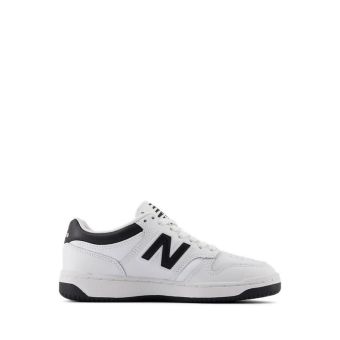 New Balance 480 Boys Sneakers Shoes - White/Black