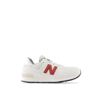 New Balance 574 Boys Sneaker Shoes - White