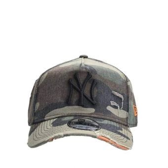 New Era 940AF NY Yankee Cotton Damage Men's Cap -  Camo