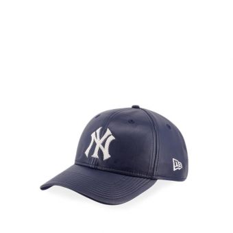 New Era 940 Unstructured Syntetic Leather Applique 93 New York Yankees Men's Cap - Navy