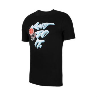Nike "Just Do It" Men's Basketball T-Shirt - Black