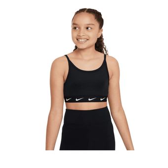 Nike Dri-FIT One Big Kids' (Girls') Sports Bra - Black