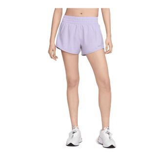 Dri-FIT One Women's Mid-Rise 3" Brief-Lined Shorts - Purple