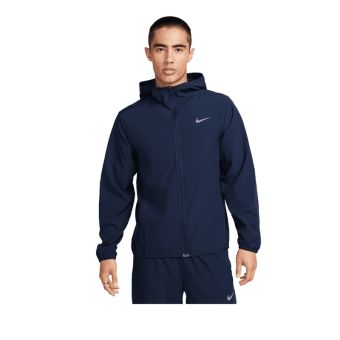 Nike Form Men's Dri-FIT Hooded Versatile Jacket - Blue