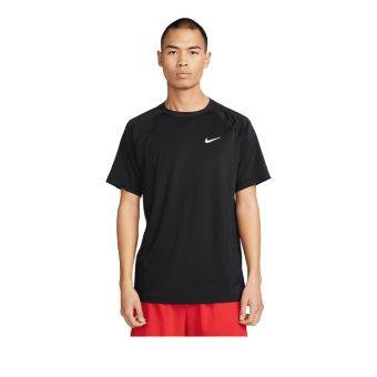 Nike Dri-FIT Ready Men's Short-Sleeve Fitness Top - Black