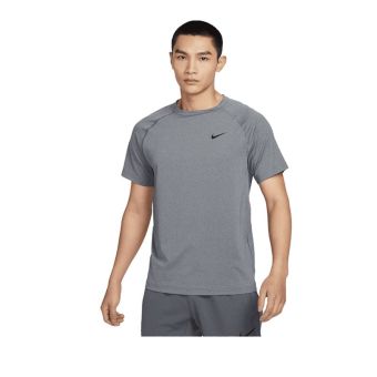 Nike Dri-FIT Ready Men's Short-Sleeve Fitness Top - Black