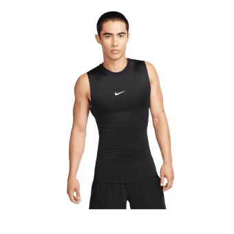 Nike Pro Men's Dri-FIT Tight Sleeveless Fitness Top - Black