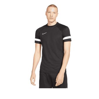 Nike Dri - Fit Academy Men's Short - Sleeve Soccer Top - Black