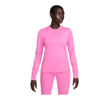 Nike Dri-FIT Swift Element UV Women's Crew-Neck Running Top - Red