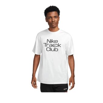 Nike Track Club Men's Dri-FIT Short-Sleeve Running Top - White