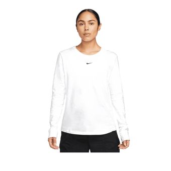 Nike Sportswear Premium Essentials Women's Long-Sleeve T-Shirt - White