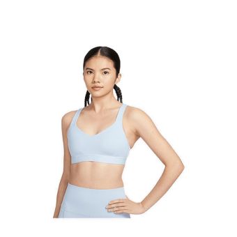 Indy High Support Women's Padded Adjustable Sports Bra - Blue