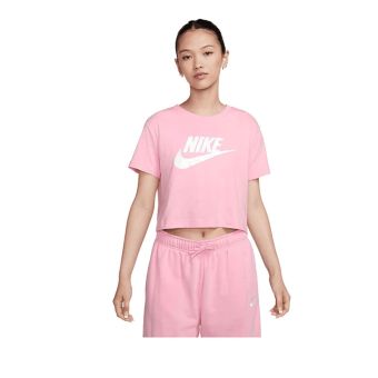 Nike Sportswear Essential Women's Cropped T-Shirt - Red