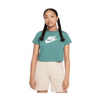 Sportswear Big Kids' (Girls') Cropped T-Shirt - Green