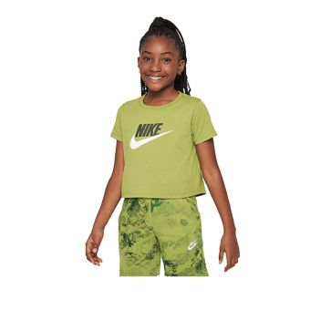 Sportswear Big Kids' (Girls') Cropped T-Shirt - Green