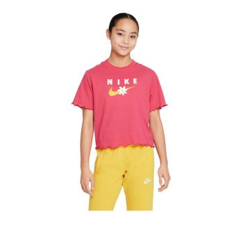 Nike Sportswear Big Kids' (Girls') T-Shirt - Pink