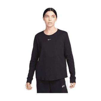 Sportswear Premium Essentials Women's Long-Sleeve T-Shirt - Black