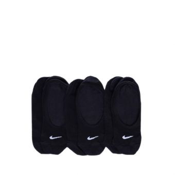 Nike Lightweight No-Show  Women's Training Footie Socks (3 Pairs) - Black