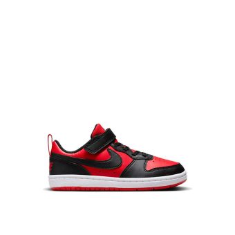 Nike Court Borough Boys Low Recraft Little Kids' Shoes - Red