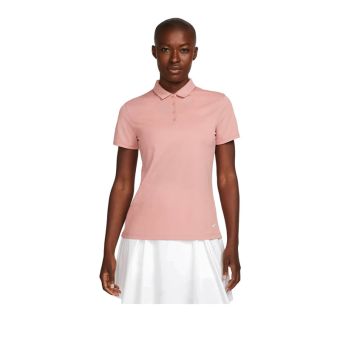 NIKE GOLF AS DRI FIT VICTORY SOLID POLO WOMEN'S - PINK
