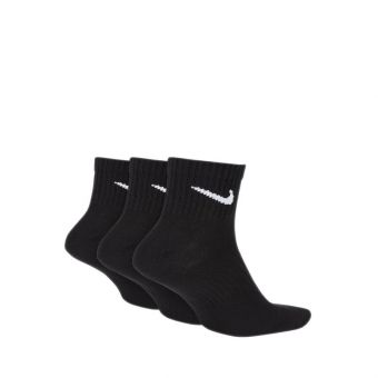 Nike Everyday Lightweight Unisex Training Ankle Socks (3 Pairs) - Black